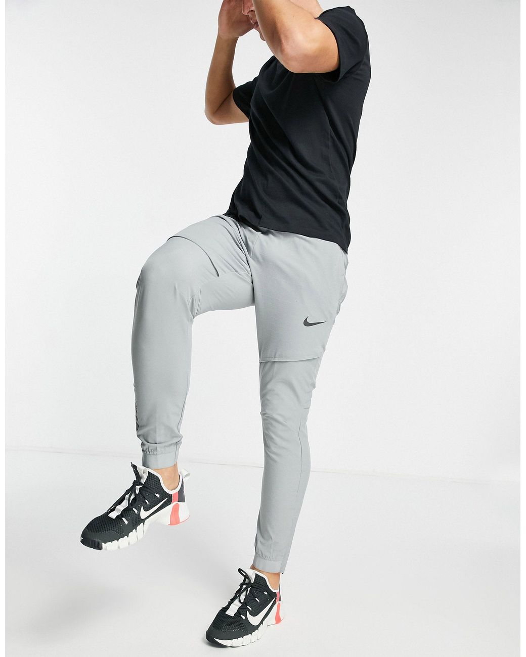 Nike Flex Pro Track Pants in Grey for Men
