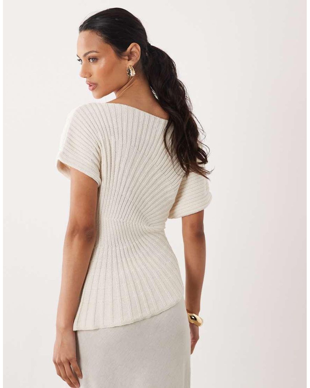Top di ASOS in Natural