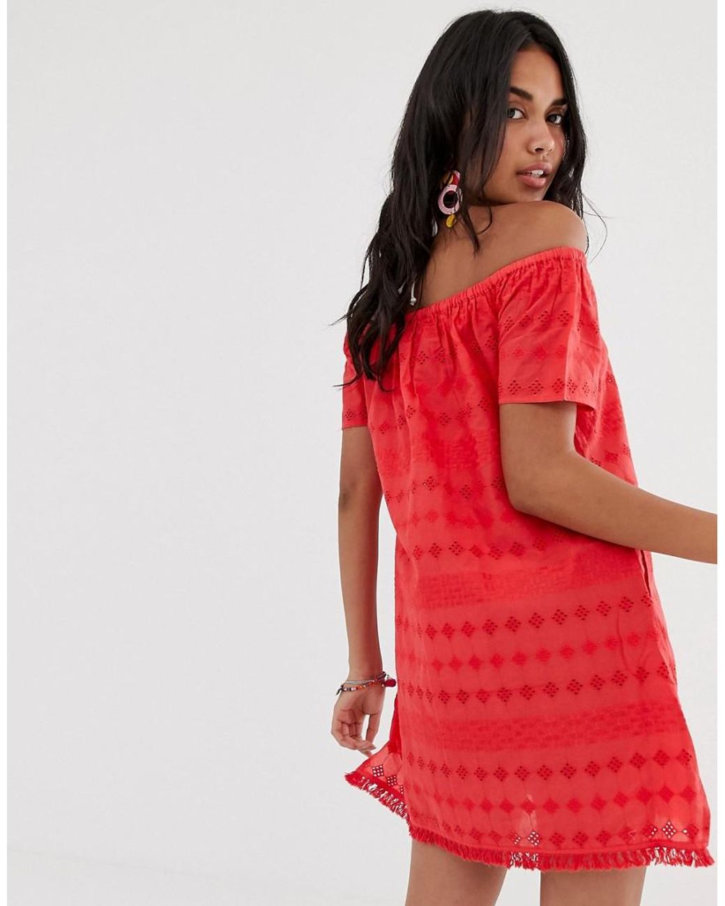 Accessorize Cotton Off Shoulder 