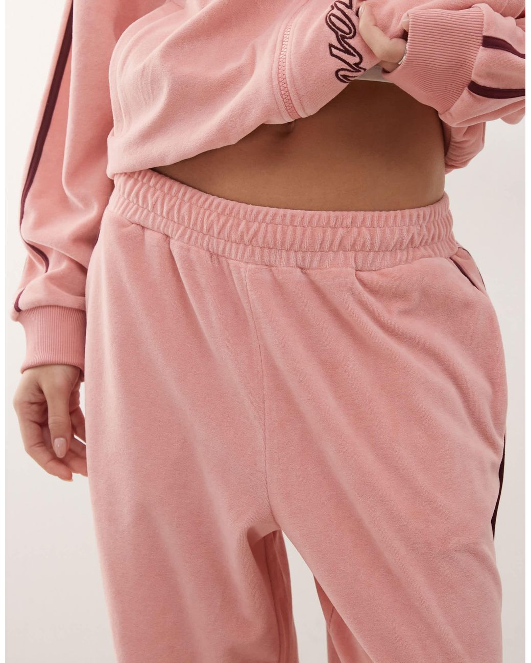 Pantalon Collusion en coloris Pink