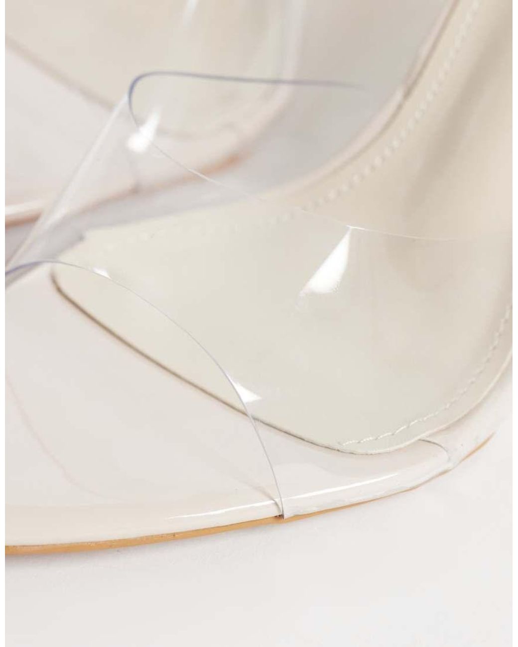 SIMMI White Simmi London Senia Wide Fit Belize Wedge Sandals