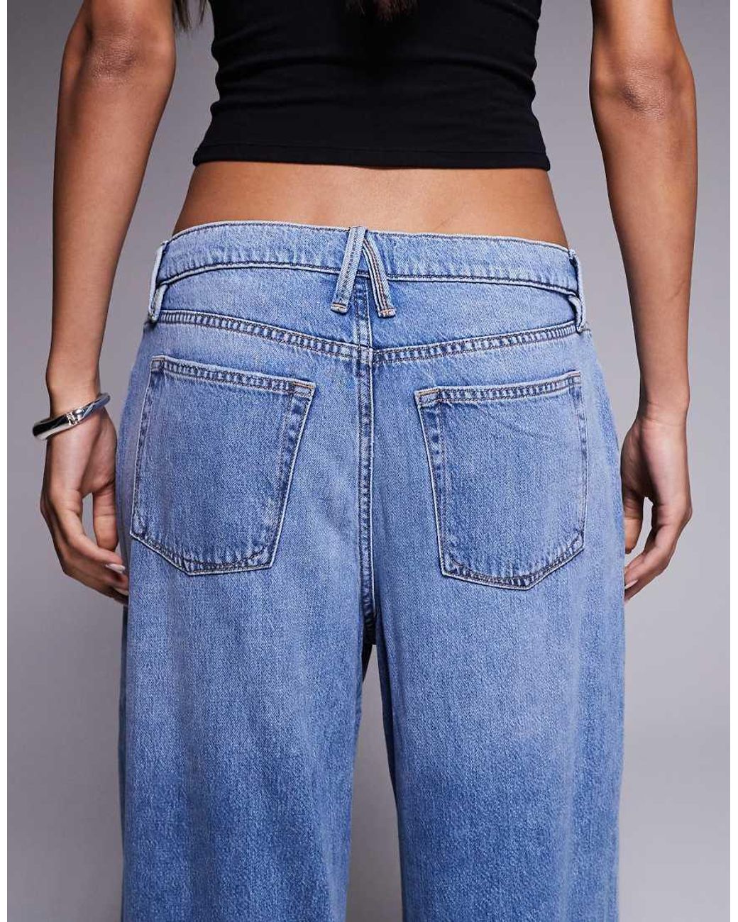 GOOD AMERICAN Blue Weightless Good Standard Ease Jeans