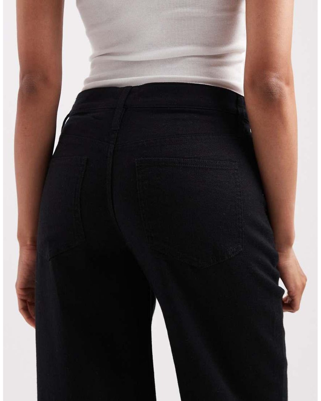 Gap White Co-Ord Linen Mix Trouser