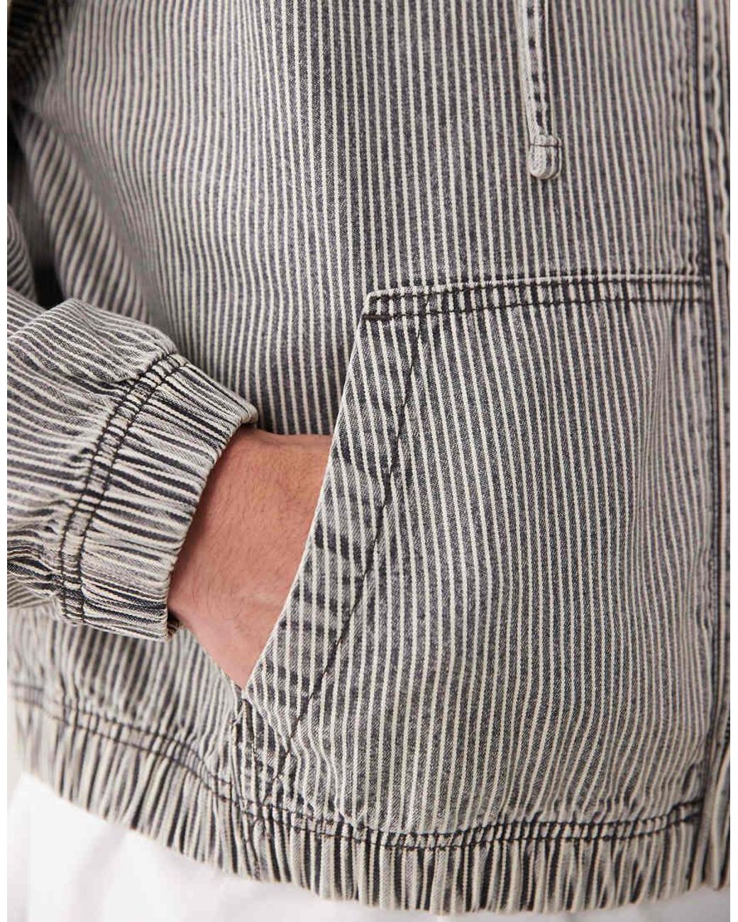 ASOS Gray Co-ord Hooded Jacket for men