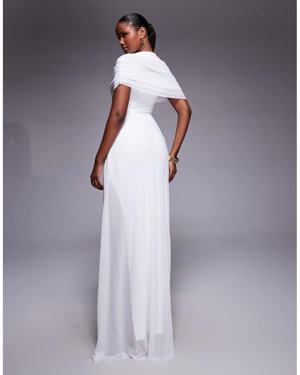 brown dress a line Asymmetric Drop Waist Dress – Home Store Online