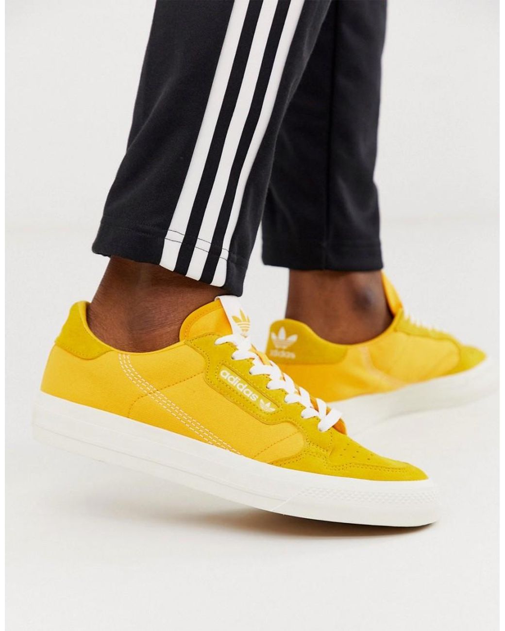 Continental vulc - Baskets avec bordure en daim - Doré Continental vulc - Baskets avec bordure en daim - Doré