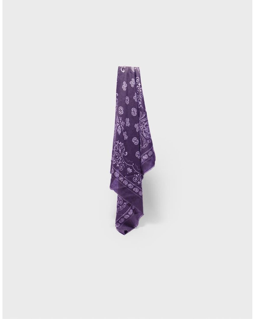 Stradivarius Purple Cashmere-Effect Scarf