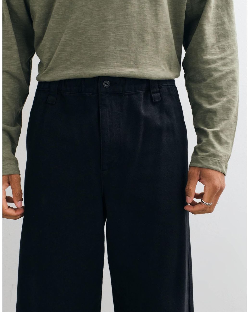ASOS Black Loose Pants for men