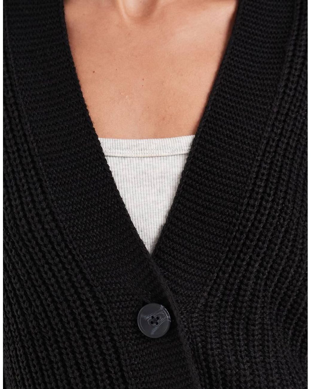 ONLY Black Knitted Cardigan