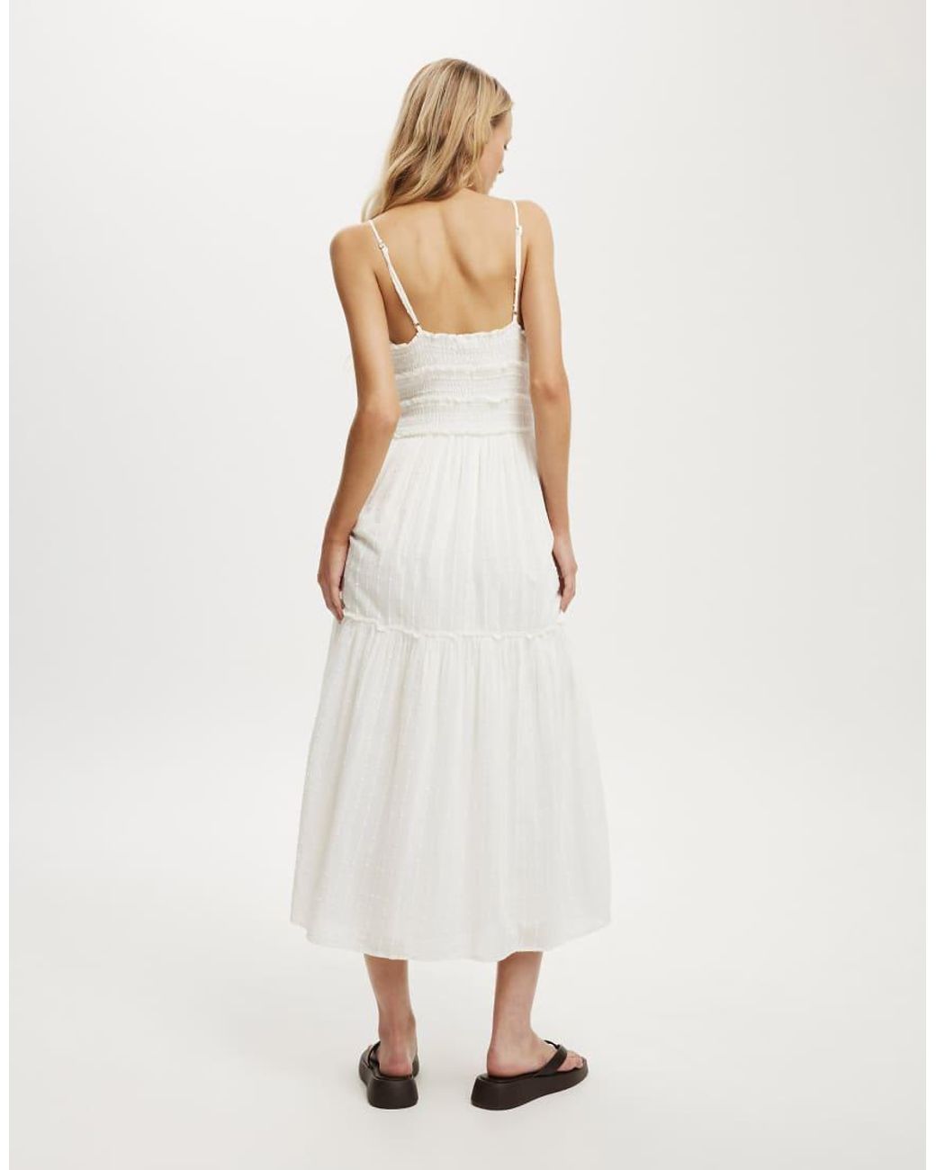 Cotton On White Olli Maxi Dress
