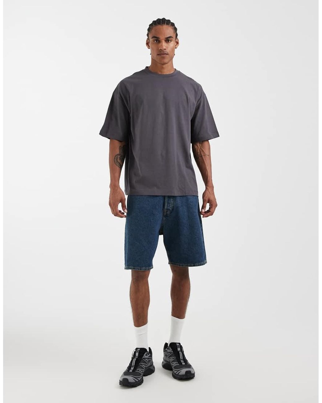 ASOS Basic in het Purple voor heren