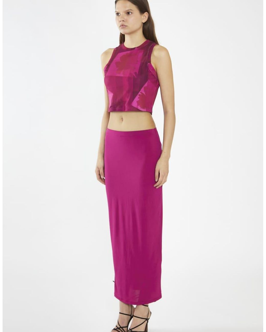 Glamorous Purple Tank Top