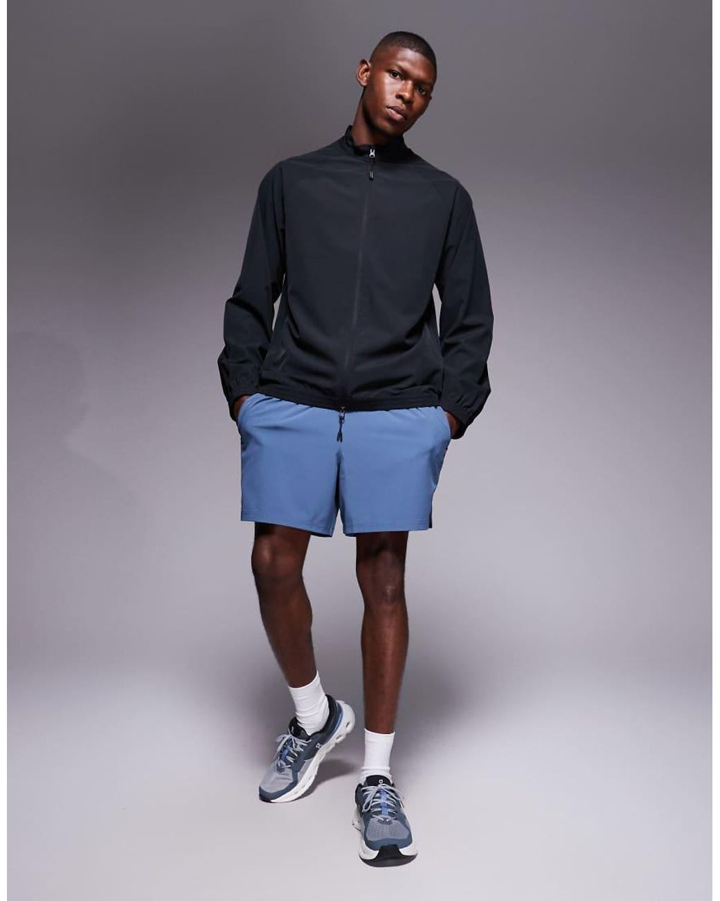 4505 Warm Up in het Blue voor heren