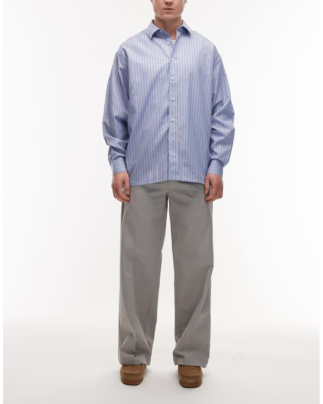 Dickies Blue 247 Loose baggy Fit Work Trousers for men