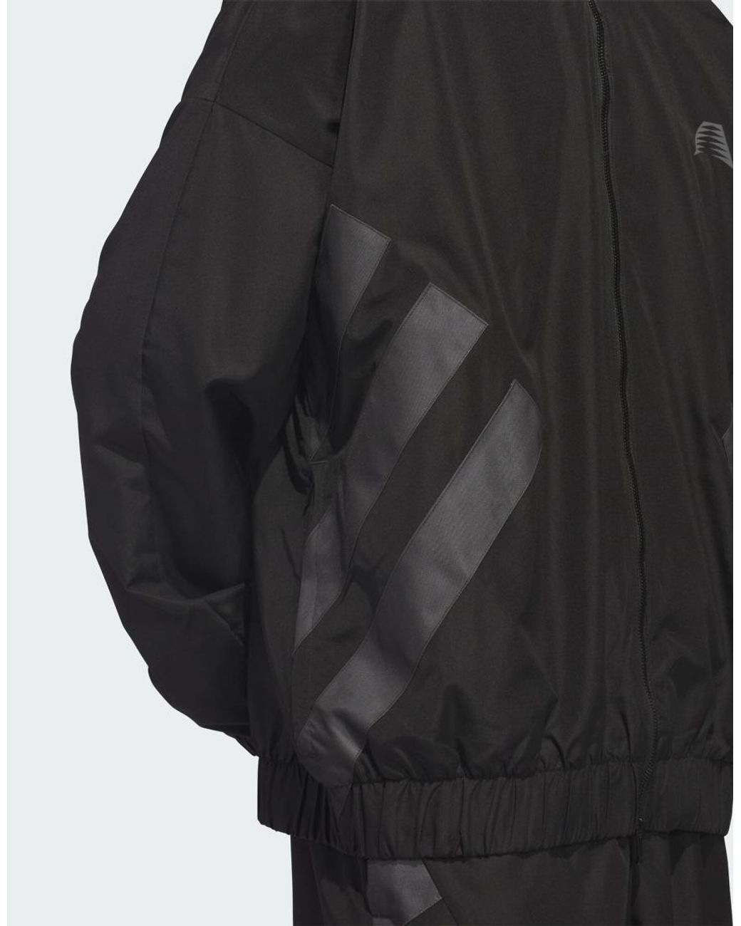 Adidas Originals Black Anthony Edwards Reflective Jacket