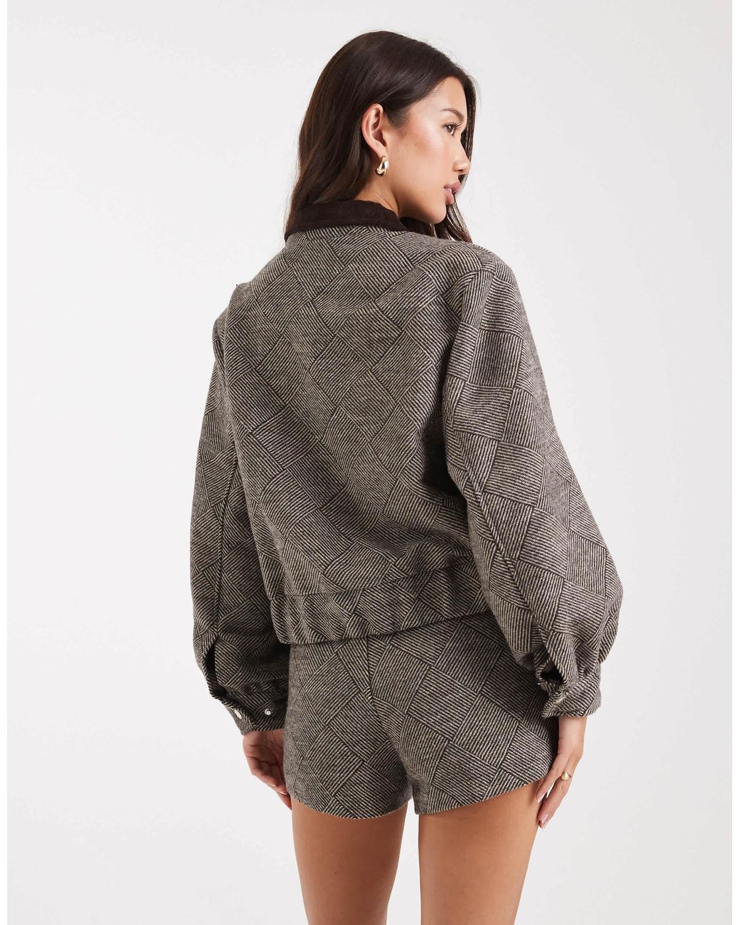 4th & Reckless Gray – bomberjacke