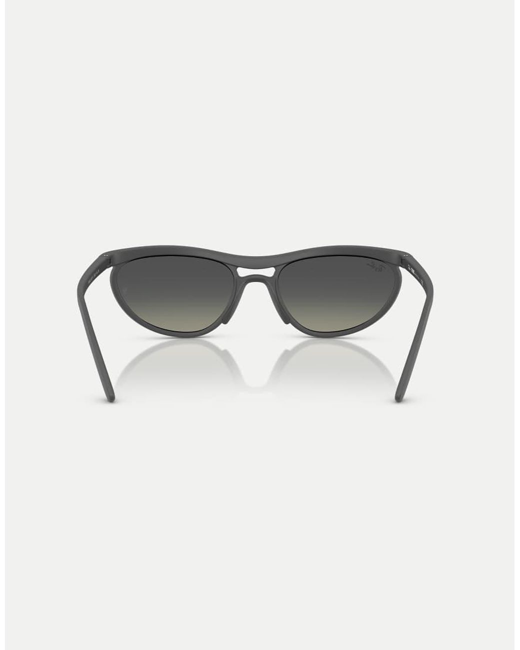 Ray-Ban Gray Predator Liteforce Rectangle Sunglasses With Lens