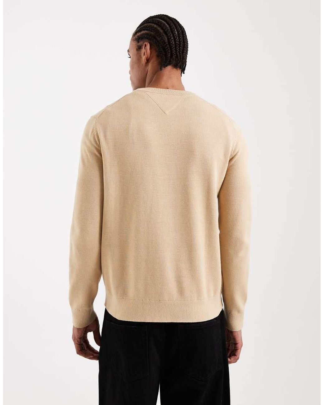Tommy Hilfiger Natural Essential Light Jumper for men
