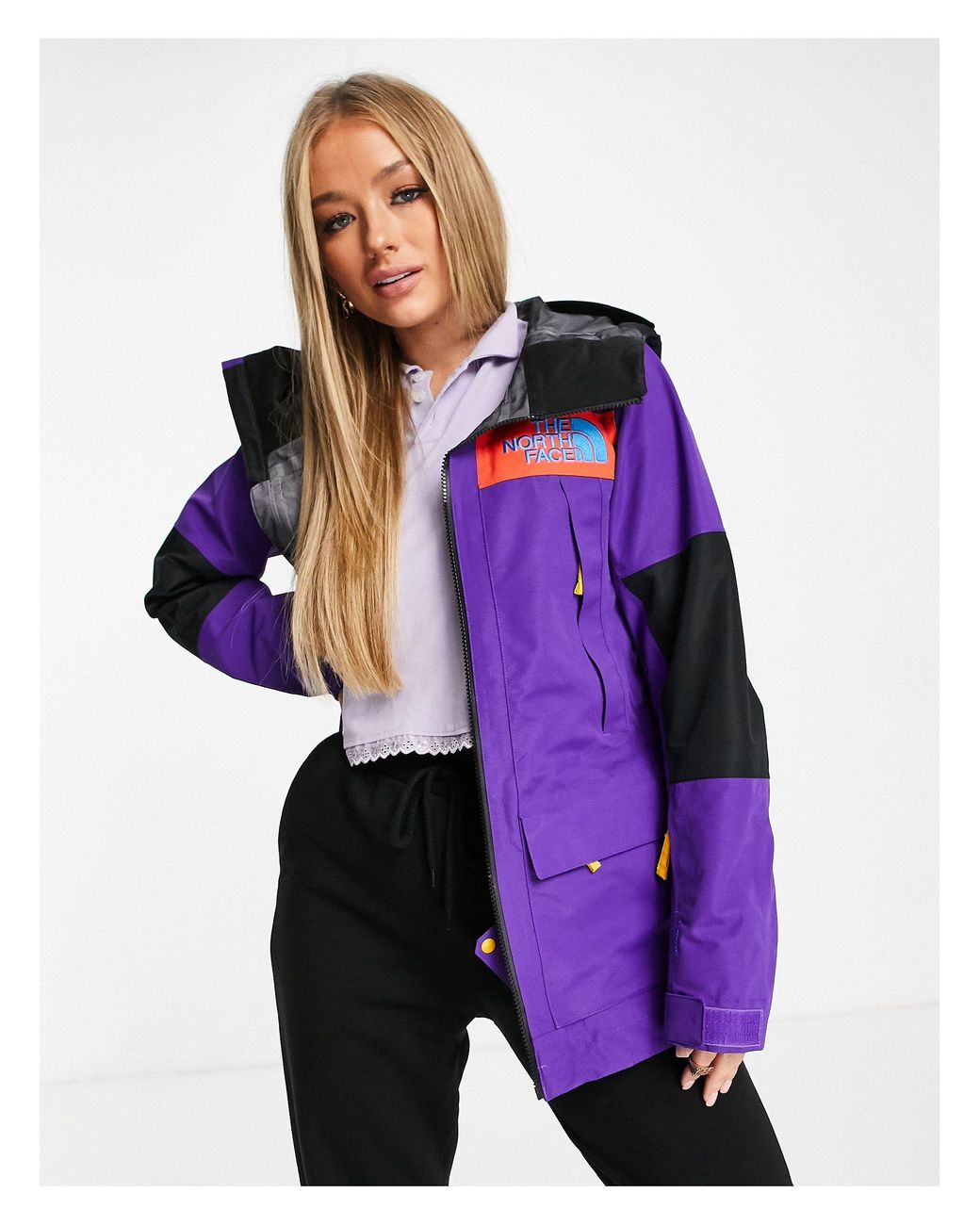 The North Face Team Kit Ski Jacket in Purple | Lyst