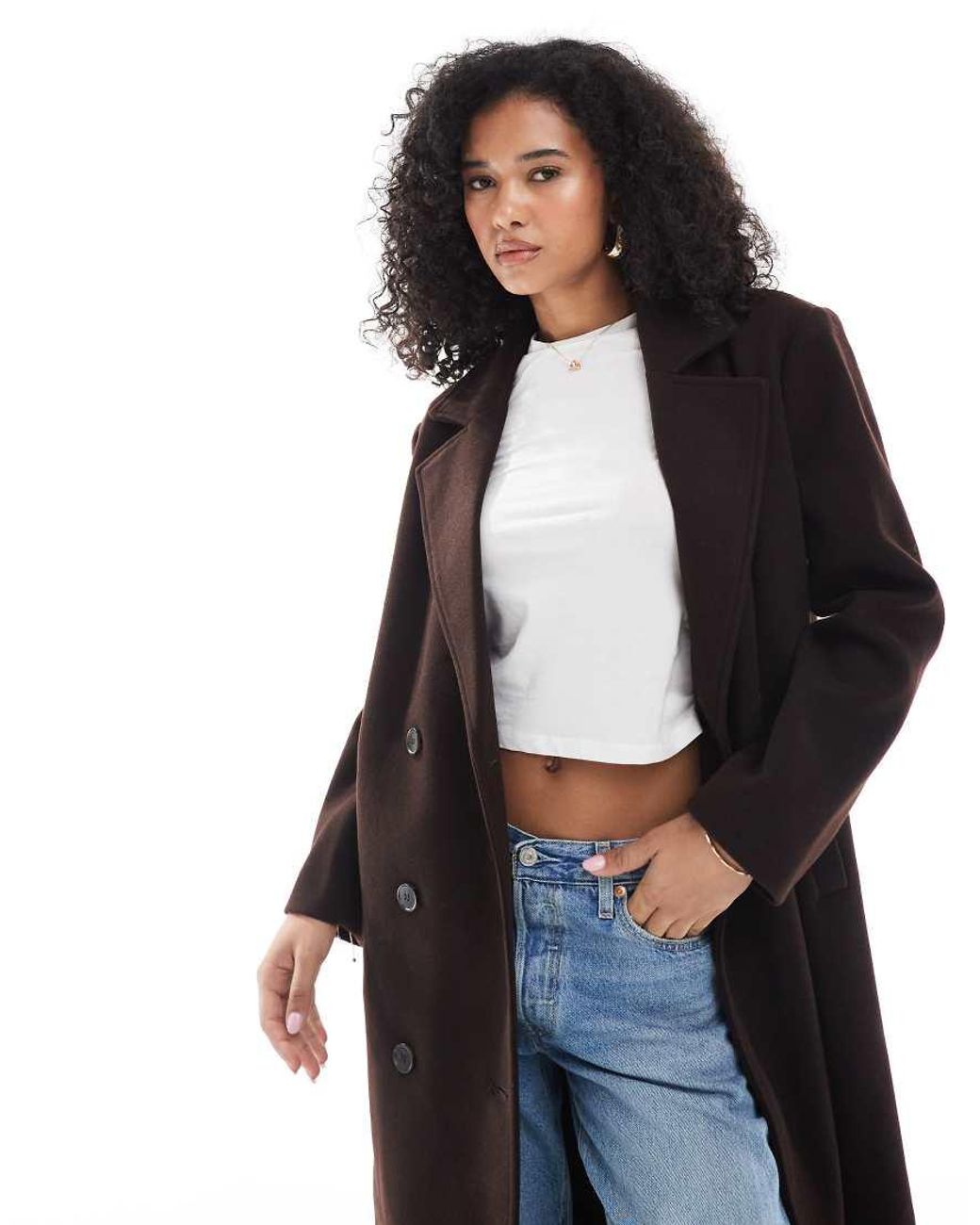 Cotton On Blue Harrison Tailored Coat