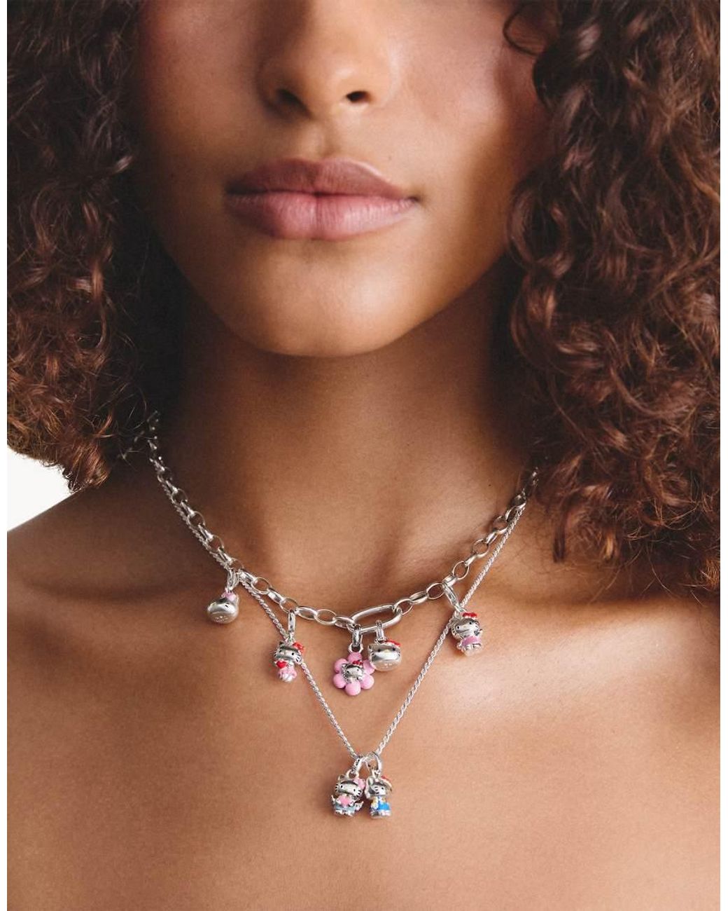 Thomas Sabo White Hello Kitty Angel Charm With A Heart – Connect