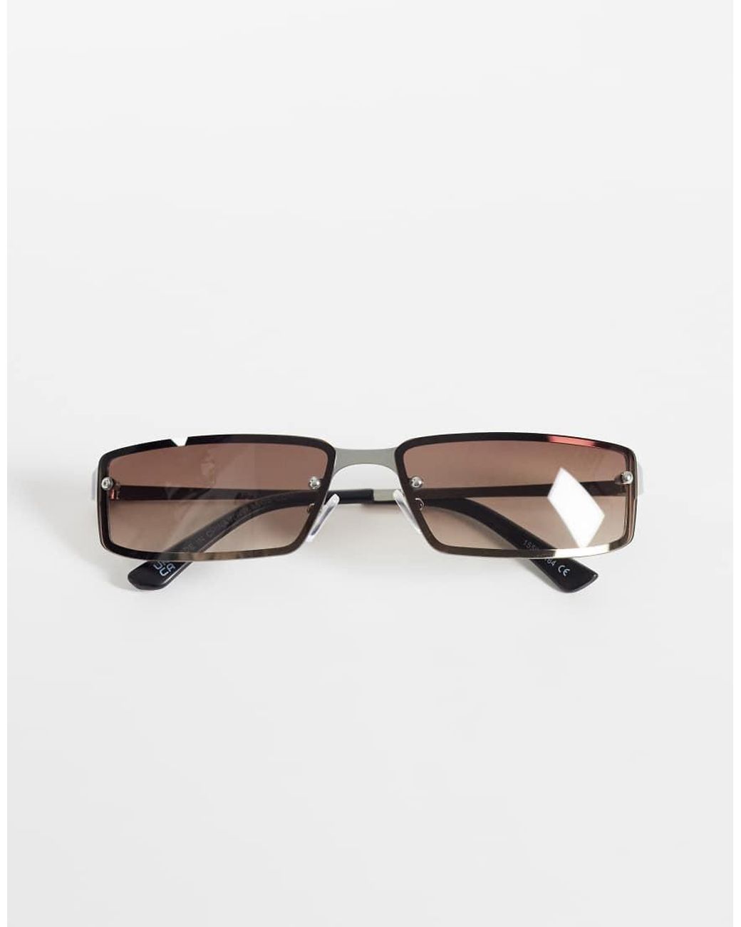 ASOS White Wrap Sunglasses for men