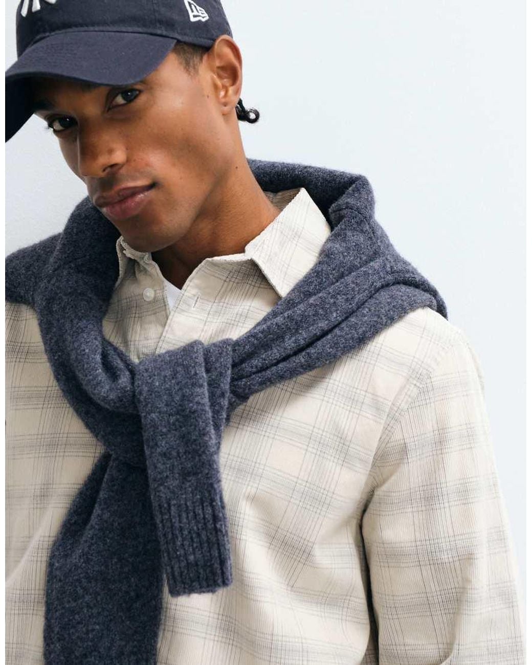 SELECTED Natural Regular Fit Corduroy Shirt for men