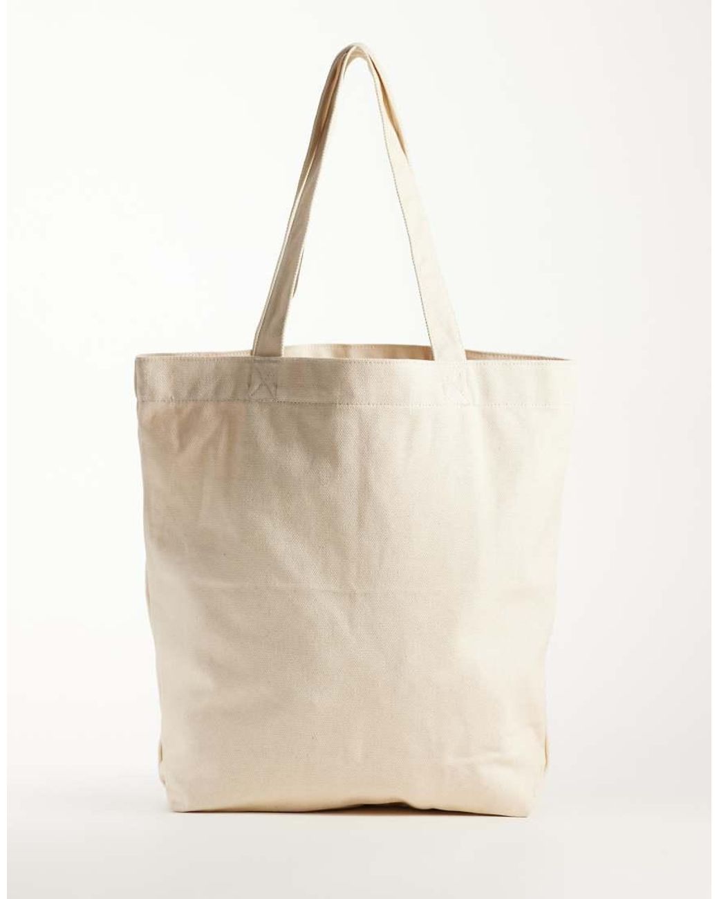 New Balance White Athletics Graphic Tote Bag for men