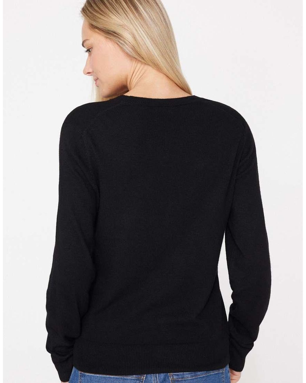 Tezenis Blue Long Sleeve Round-Neck Heavy Sweater