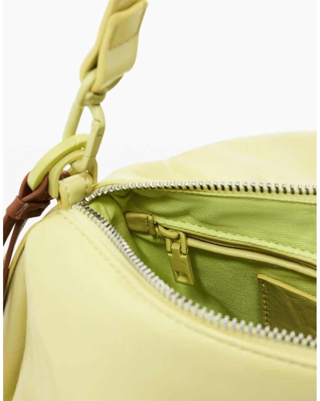 Desigual Metallic Small Shiny Bow Bag