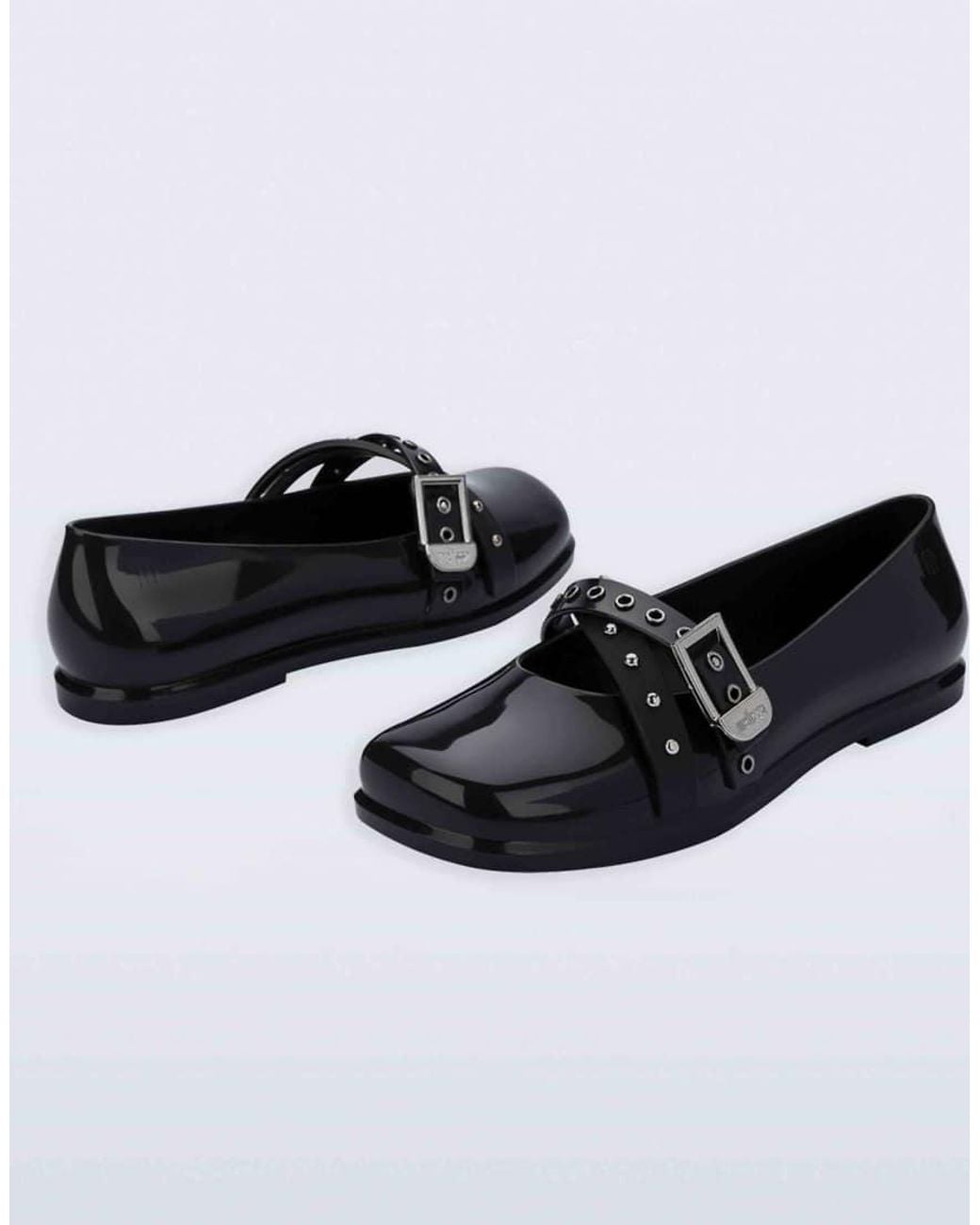 Melissa Black Ruby Studs