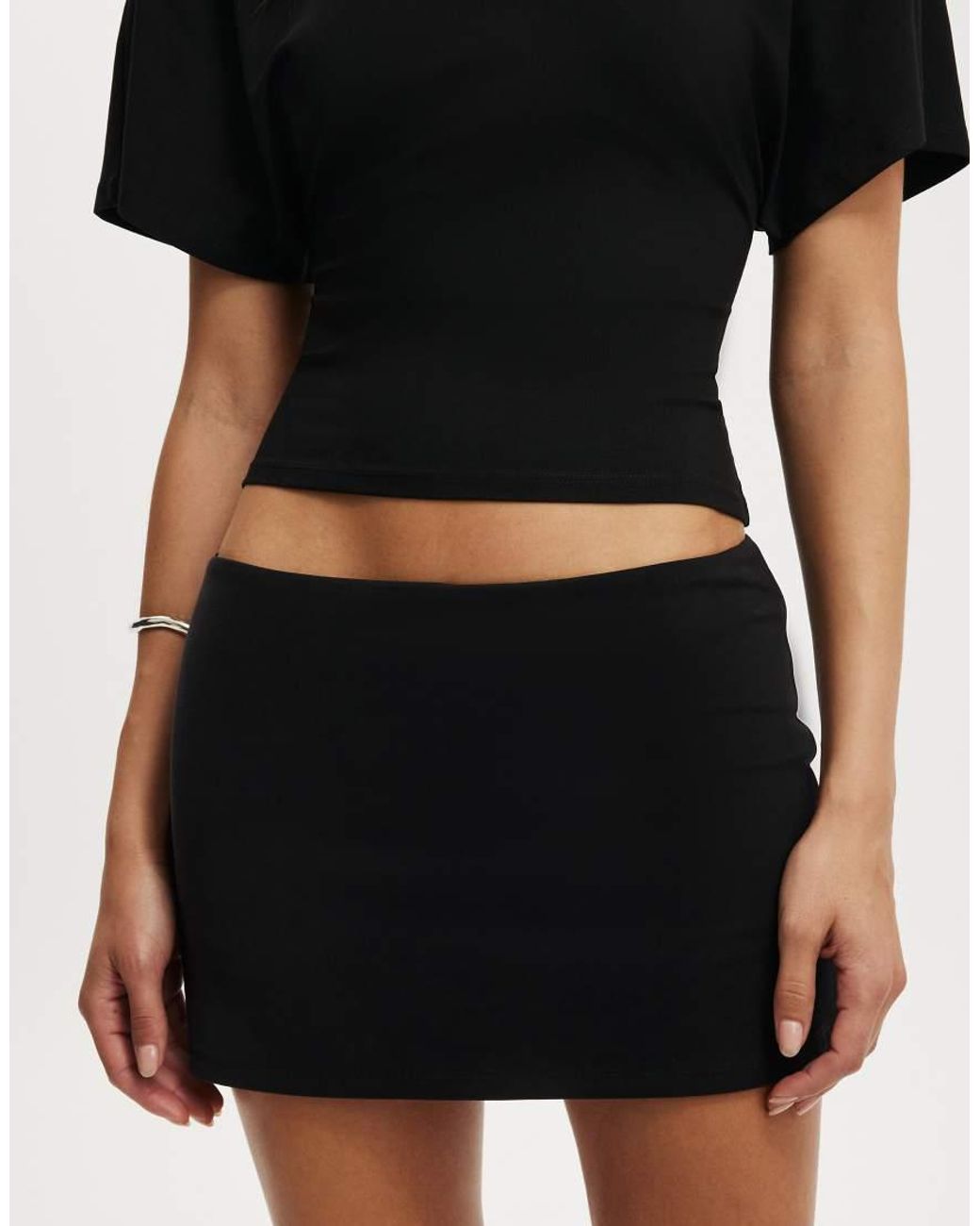 Cotton On Black Honey Skort