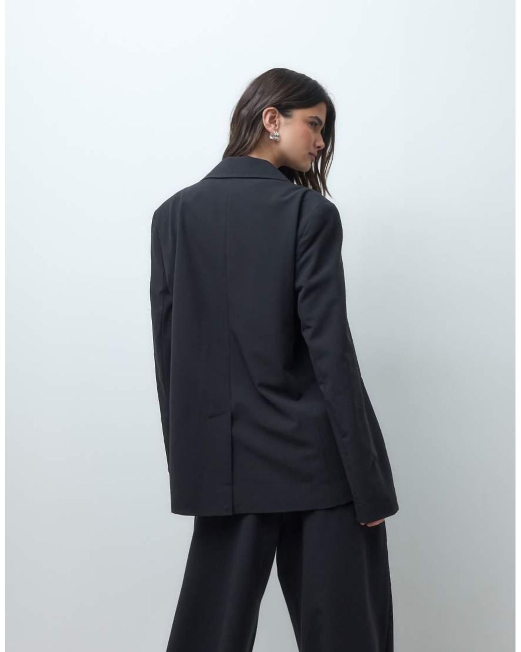 Collusion Blue Oversized Blazer