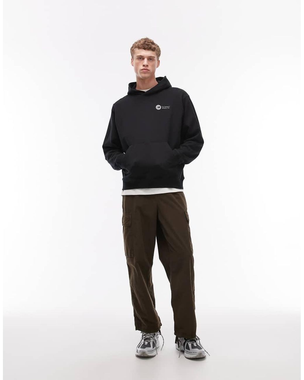 New Balance Black Vortex Hoodie for men