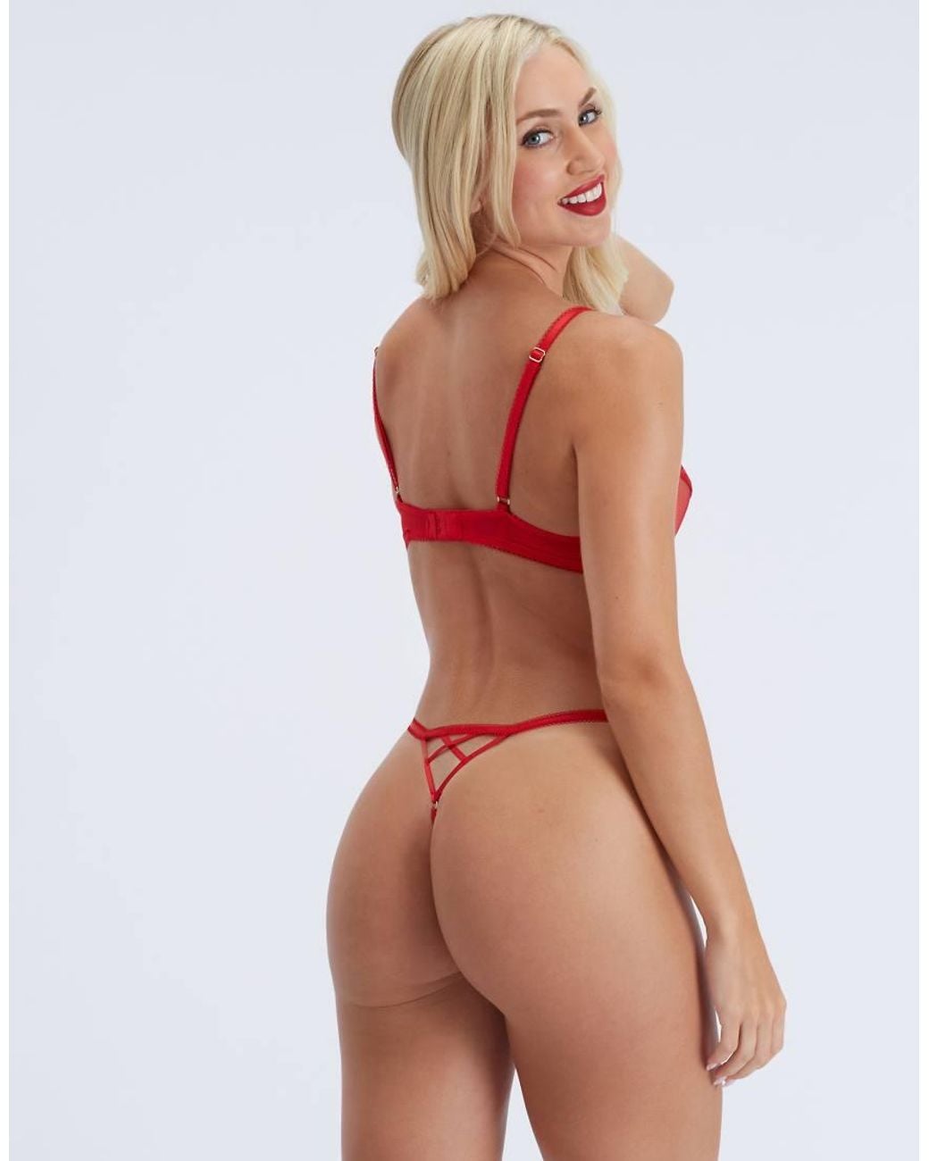 Boux Avenue Claudette Embroidered Plunge Bra Underwired Sexy Lingerie