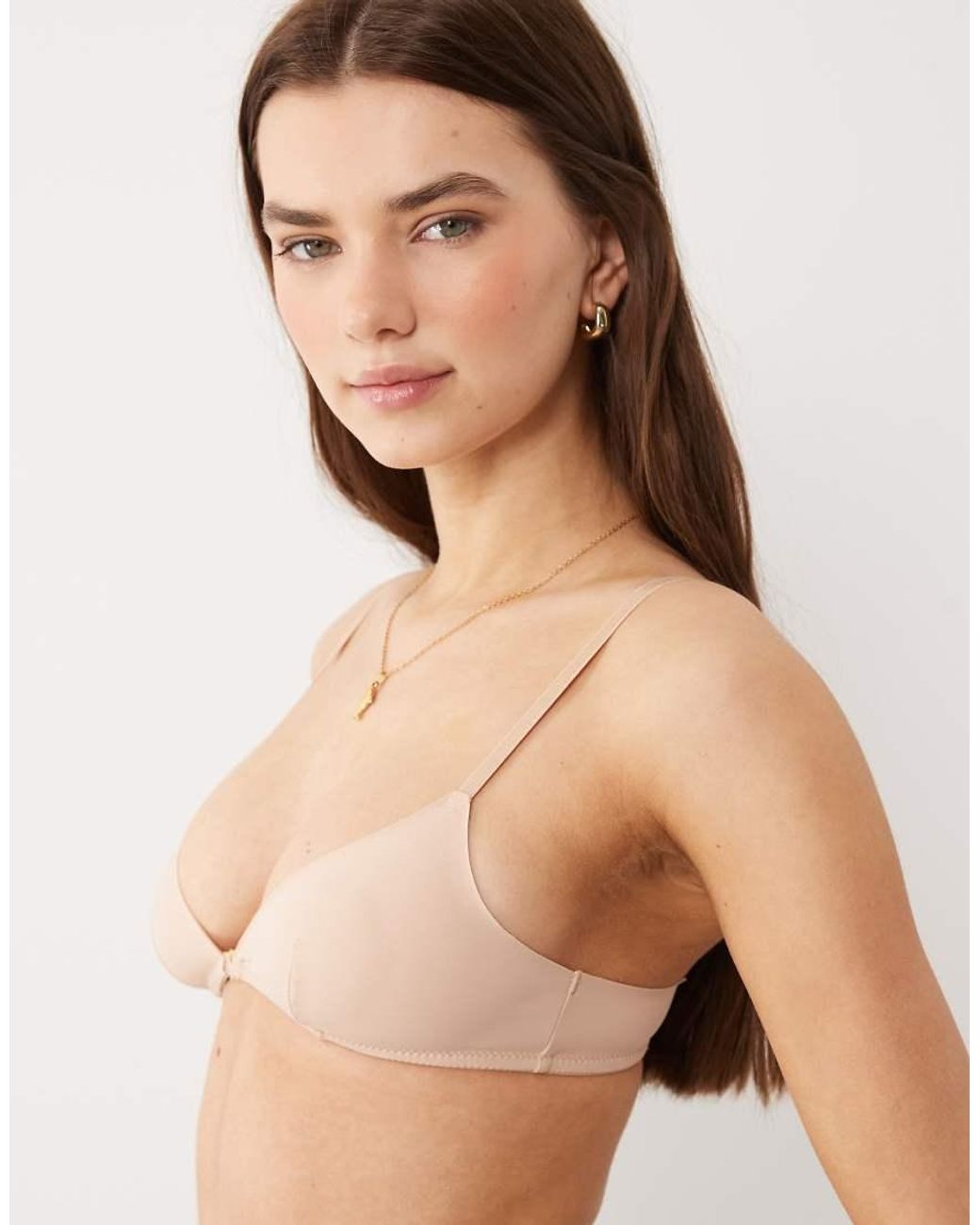 ASOS Natural Carla Smoothing Triangle Bra