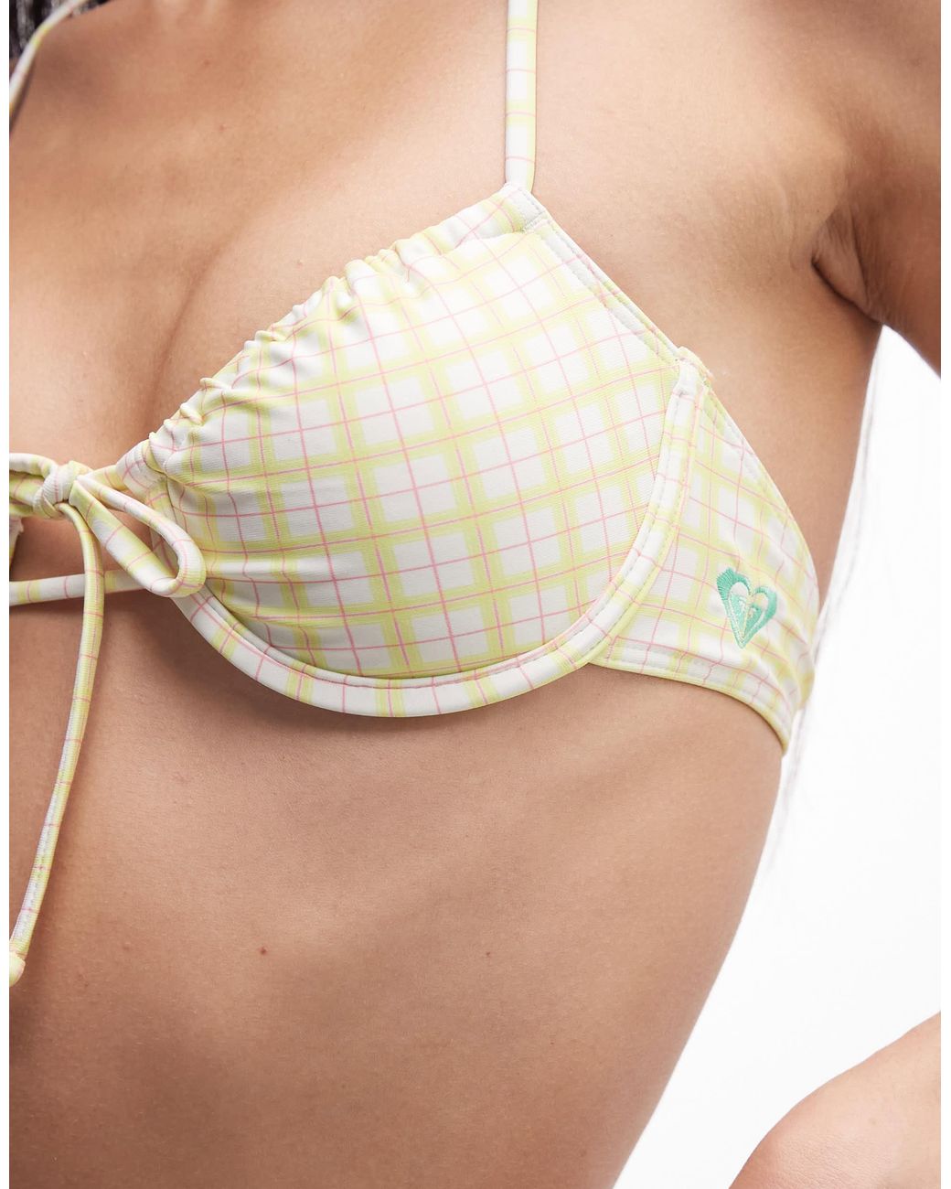 Haut Roxy en coloris Brown