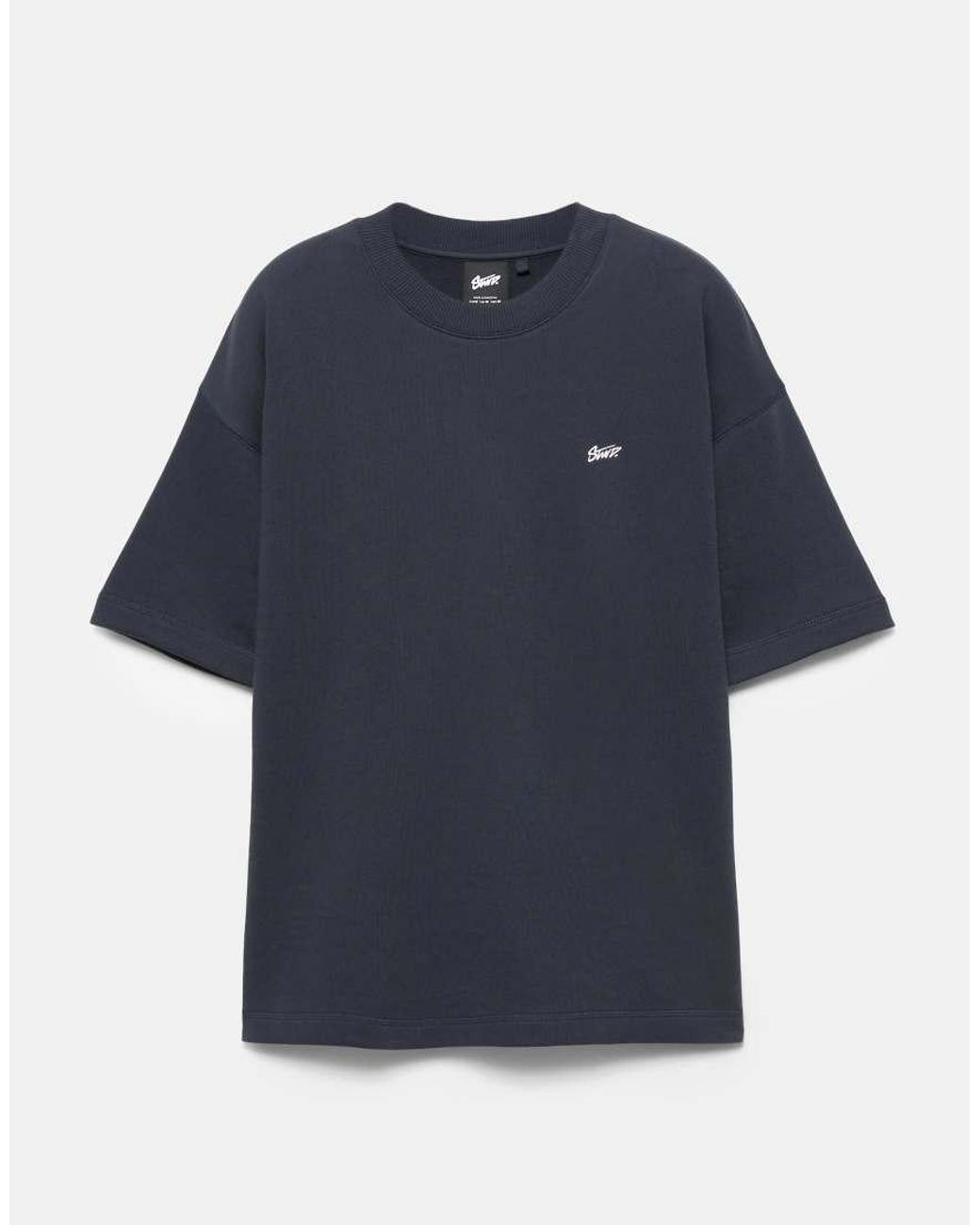 Pull&Bear Brown Short Sleeve Heavyweight T-Shirt for men