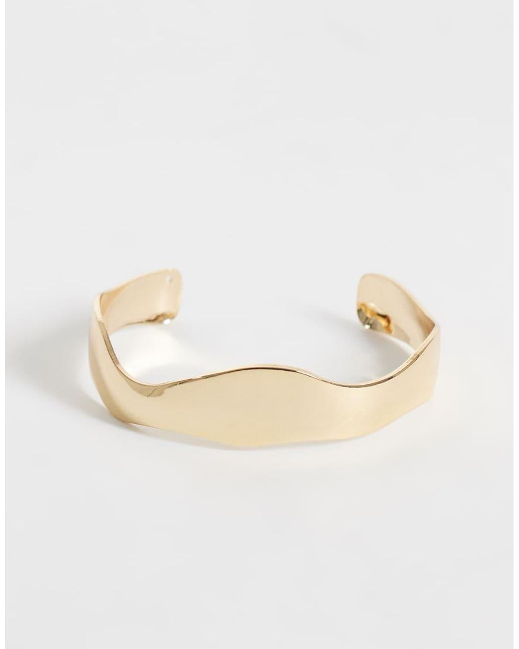 ASOS White Pack Of 2 Simple Cuff Bracelets