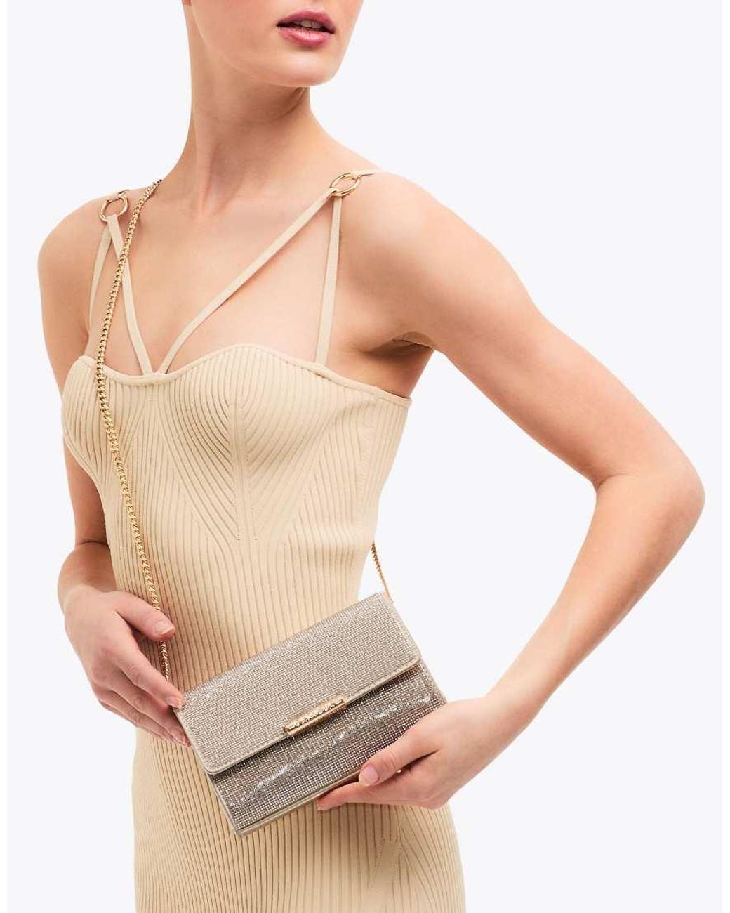 Carvela Kurt Geiger White Gala 2 Clutch