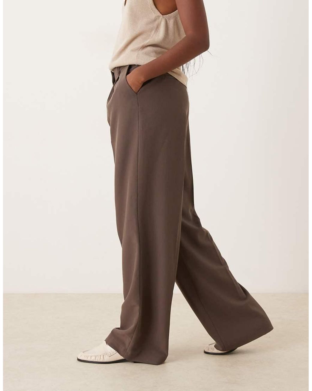 JJXX Natural Wide Leg Tailored Trouser