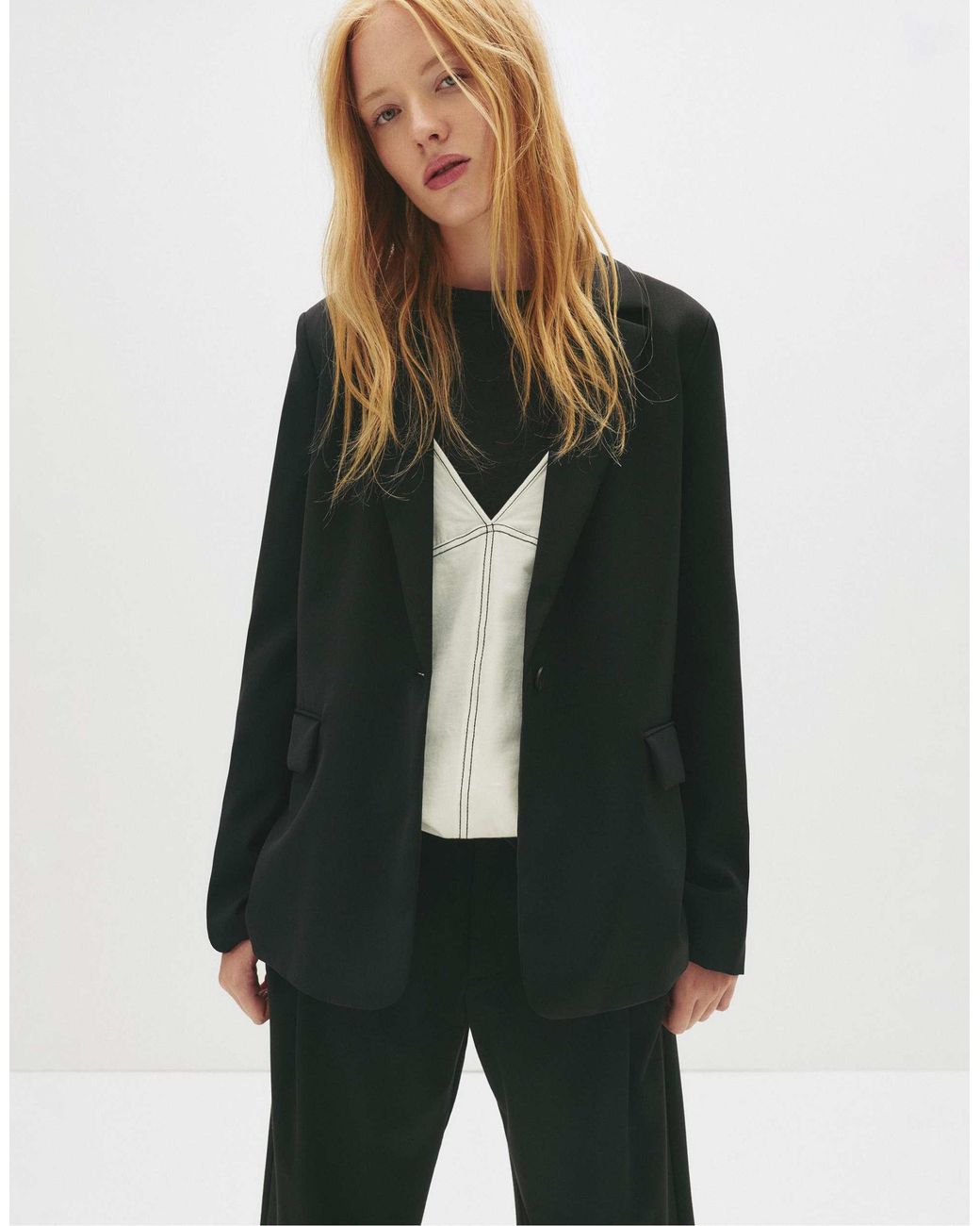 Pull&Bear Black – basic-blazer