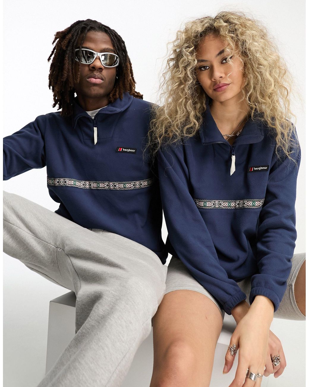 Navy blue berghaus outlet fleece
