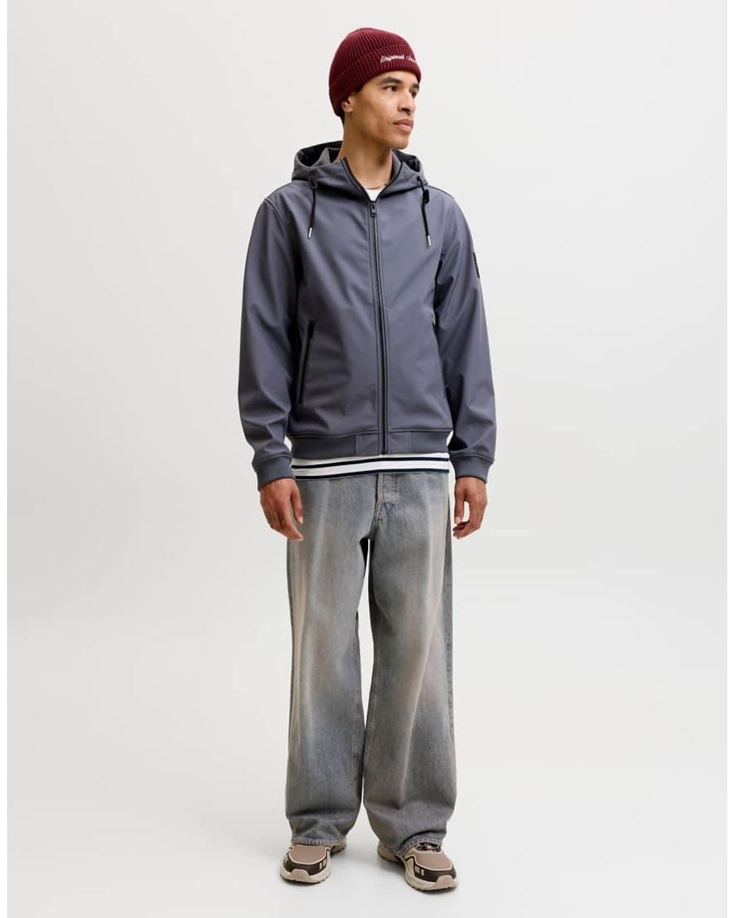 Jack & Jones Blue Softshell Jacket for men