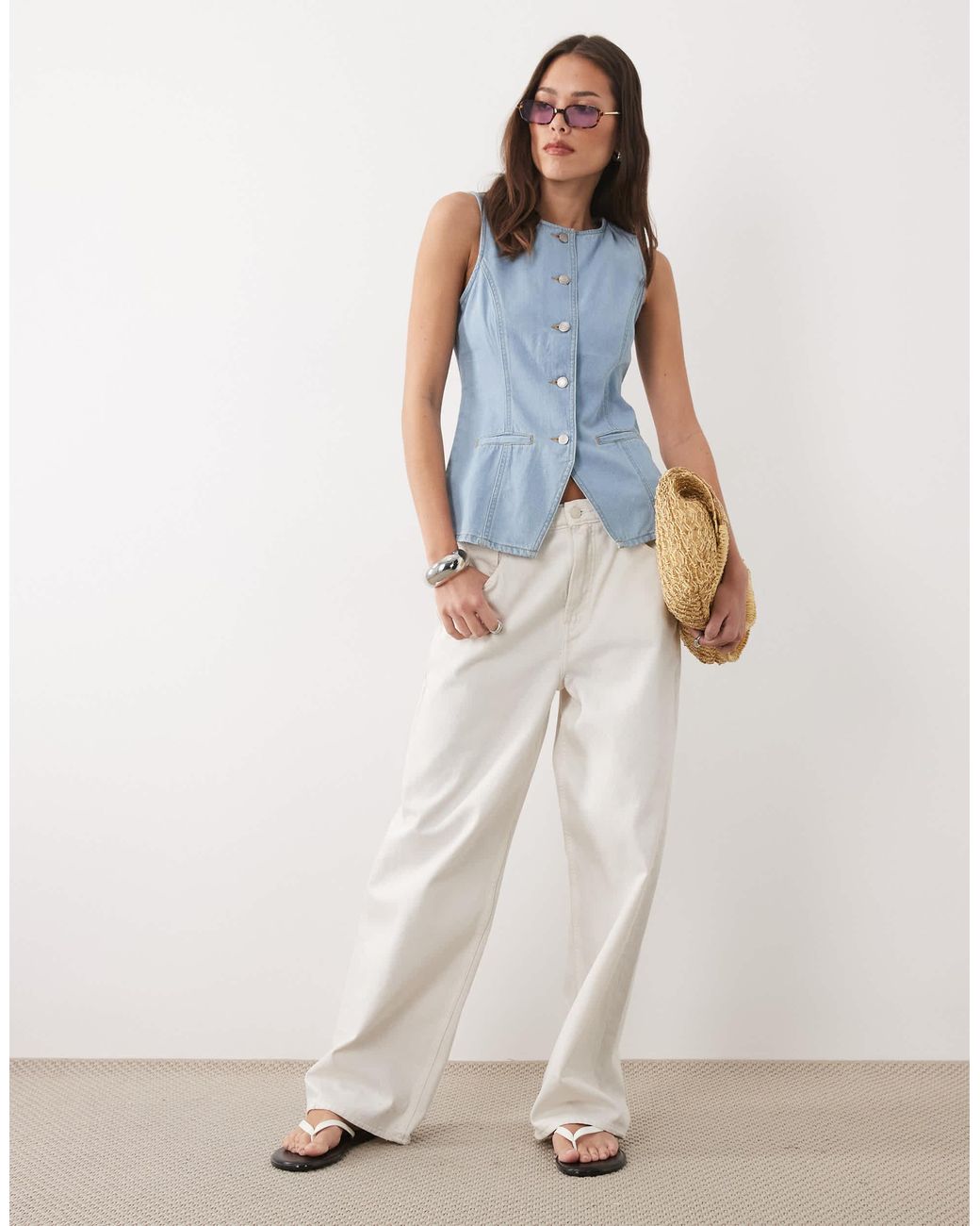 Threadbare Blue – jeansweste