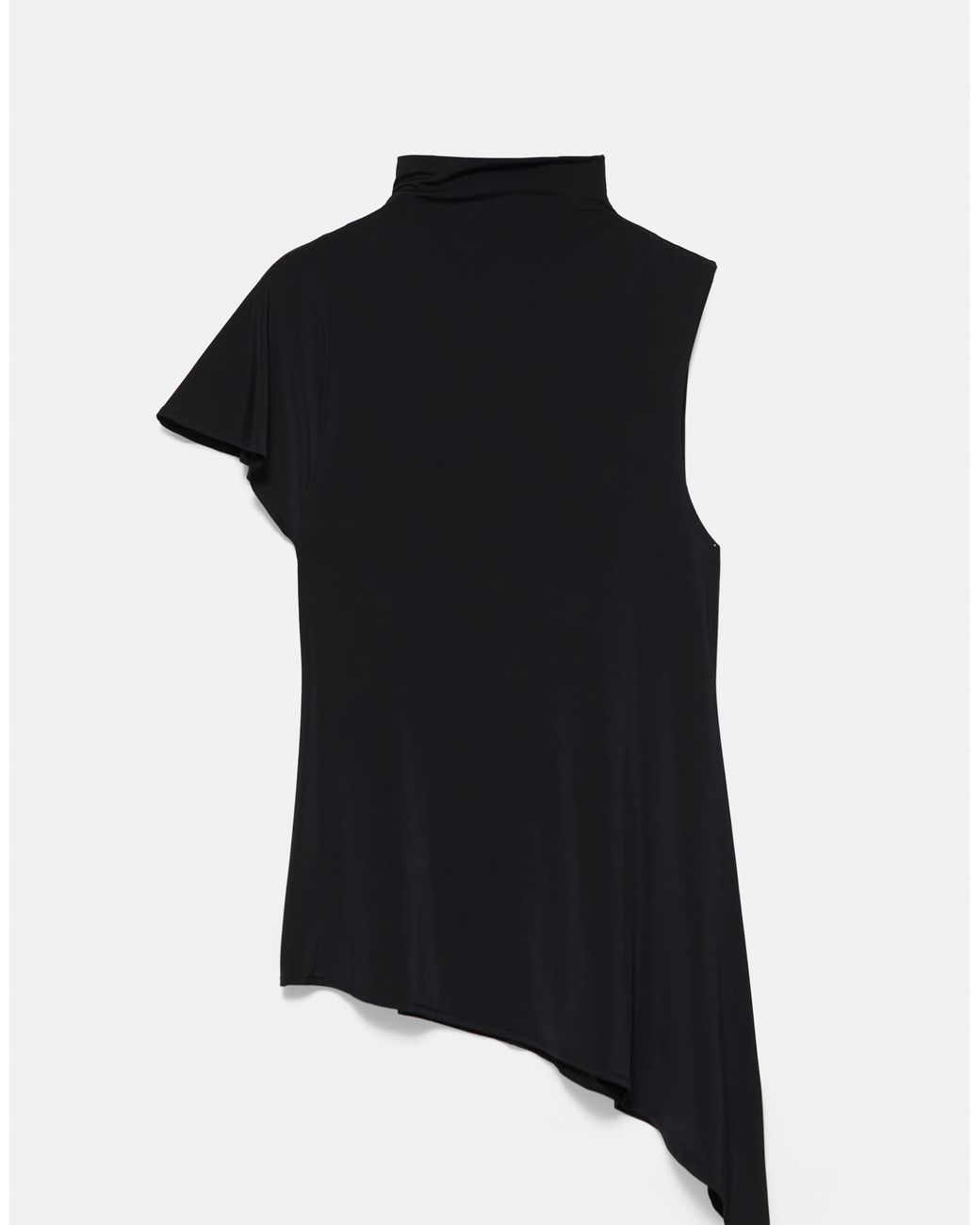 Top asymétrique Pull&Bear en coloris White