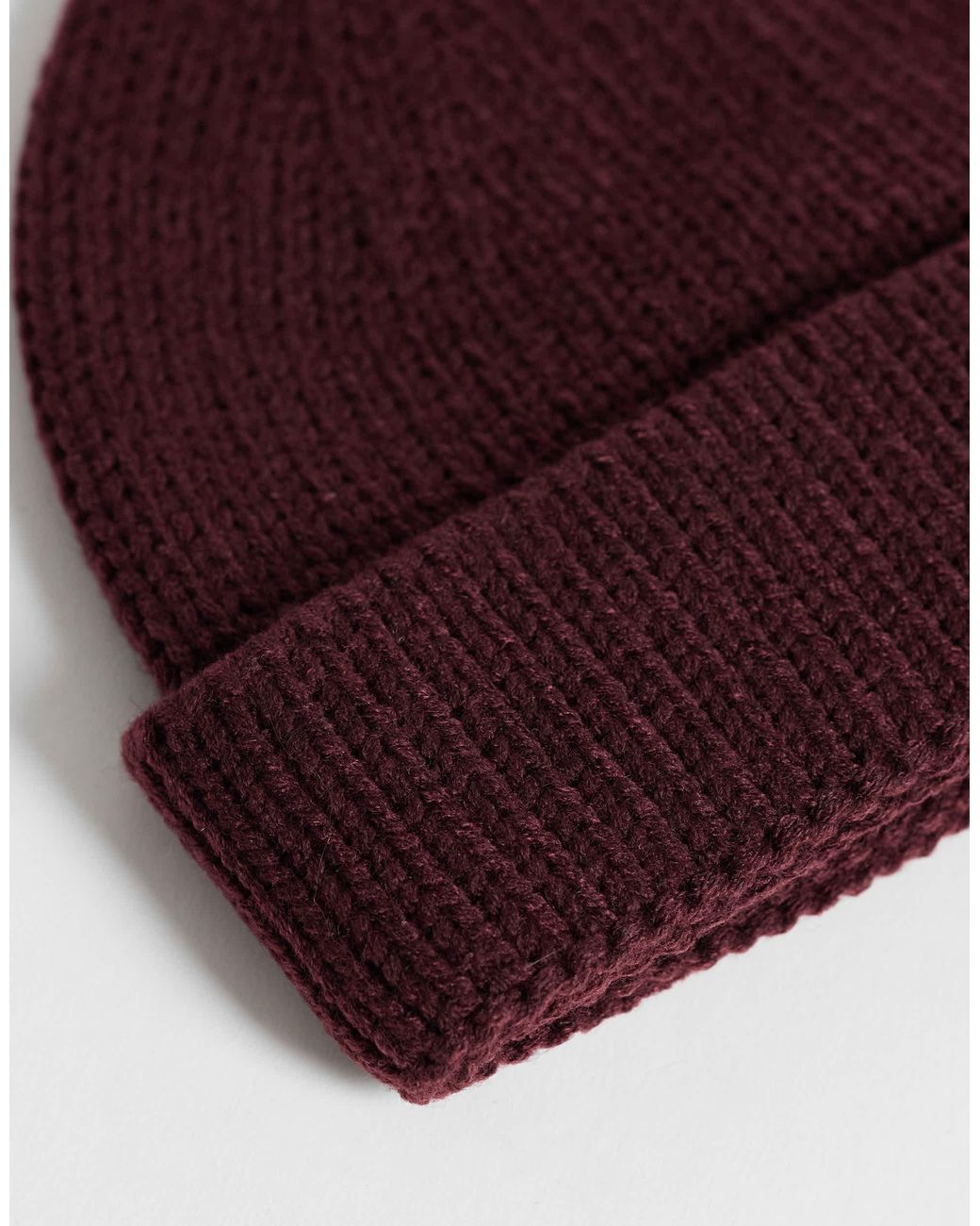 Mini bonnet ASOS pour homme en coloris Red
