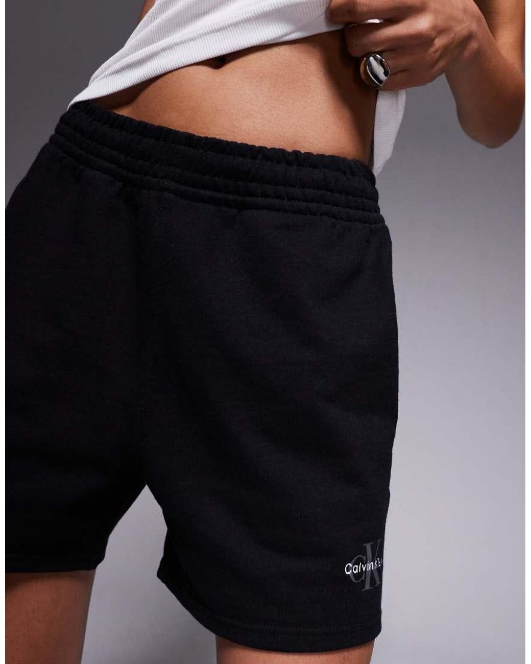 Calvin Klein Black Jersey Shorts