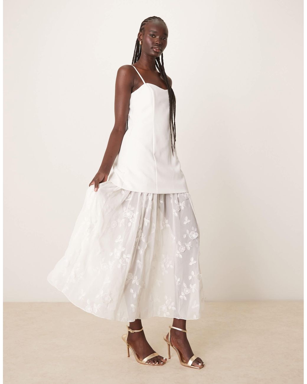 spring long dresses for women Yolanda Long Sleeve Maxi Dress main image 1