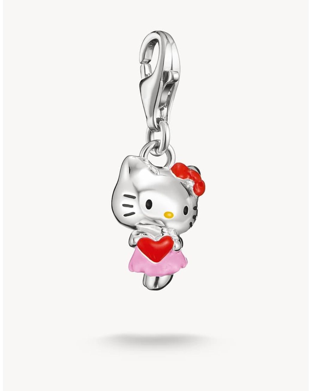 Thomas Sabo White Hello Kitty Charm Heart – Original